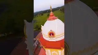 Shree Shateri Shanta Durga Temple , Dramapur , Goa #nature #temple #Shantadurga #fpvdrone #fpv