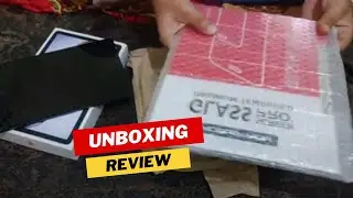 Redmi Pad Tablet 6GB RAM 128 GB tempered glass and cover unboxing and review #redmitablet