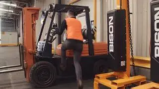 Автоматическая система подъема контейнеров BISON C Lift X40  до 40т