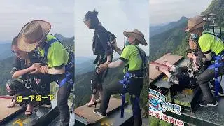 Bungee Jumping With Rope In Beautiful Place:Asmr Bungee Jumping