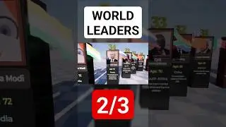 From Oldest to Youngest (35 to 17) #world #leader #youngest #oldest #data #comparison