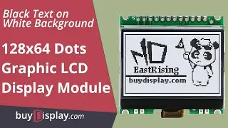 1.7 inch Low Cost White 128x64 Graphic LCD Module ST7567 SPI for Arduino