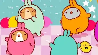 Molang and Piu Piu | The Party👯| Cartoon for kids | Molang Funny Cartoons