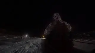 Экстрим катание на тюбинге )))