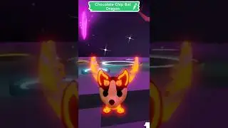 Making Neon Chocolate chip bat dragon #adoptme #roblox #shorts