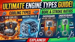 Engine Cooling & Geometry Explained! | Liquid vs Air vs Oil Cooled + Bore & Stroke Systems 