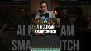 DaVinci Resolve 20 сама монтирует мультикамеру! 