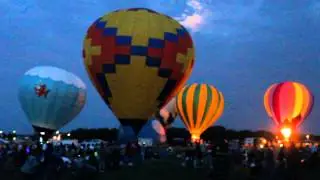 Waterford Night Balloon Burn3