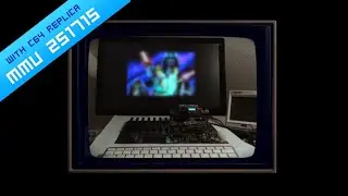uAX64 Max / C64 MMU 251715 Replica with internal 1541 and BT Keyboard