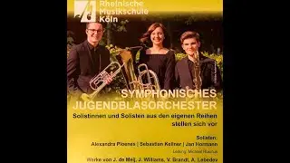 Solistenkonzert des Symphonischen Jugendblasorchesters der Rheinischen Musikschule Köln