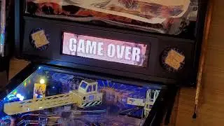 last action hero pinball, game over sequence