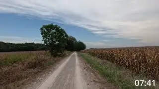 Serene 30 Minute Ride on the KATY Trail Marthasville to Augusta With Music