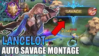 WTF DAMAGE? LANCELOT MONTAGE | BEST BUILD LANCELOT | MLBB