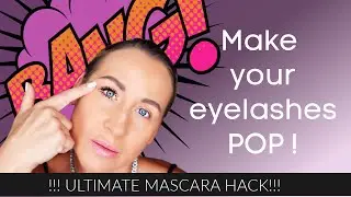 ULTIMATE VOLUMIZING AND LENGTHENING MASCARA HACK YOU WILL LOVE. How to make your eyelashes pop