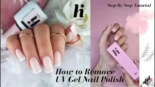 Removing UV Gel Nail Polish for Beginners