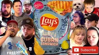Lay's WAVY Cuban Sandwich! Taste Test! CHIPS!
