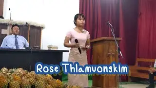 Hrattak le huoitakin//cover by Rose Thlamuongkim//THLAI thar Lawm 2024