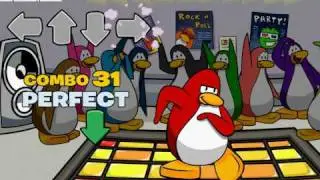Club penguin dance game chicken noodle soup!