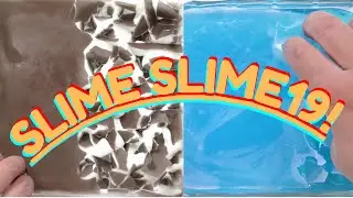 SLIME 19 Satisfying sound video for relaxing  | ASMR POOL