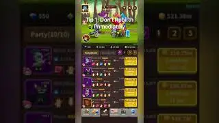 idle guardians never die Tips And Tricks