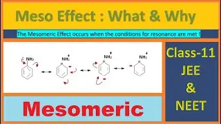 Mesomeric Effect and its types | L-01 | EG Chemistry - IIT JEE & NEET