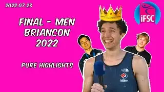 Briançon 2022 🇫🇷 Lead Final Men  🧗‍♂️ Pure Highlights 🎥