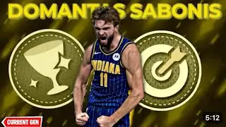Nba2k24😈*RARE* DOMANTAS SABONIS BUILD 