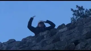Reenacting Monty Python at a 13th Century Castle in Switzerland