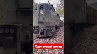 спрятоный поезд Гитлера