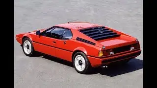 BMW M1  - Когда спорткар соединился с искусством...