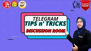 TELEGRAM I TIPS AND TRICKS I DISCUSSION ROOM