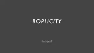 Boplicity (Be Bop Lives) chord progression - Backing Track (no piano)