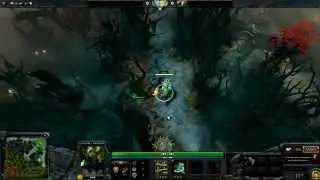 Баг с roshan на 6.82 Dota 2 (прячем рошана) 2014