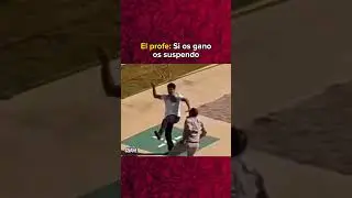 😮 El Profe: Si os gano os suspendo 😂🔥 | 