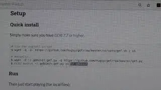 How to install GEF extension in raspberry pi for ARM debugging