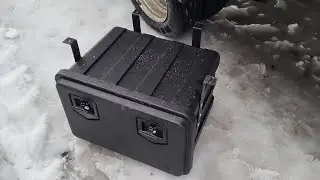 Установил ящик для инструментов к фургону газель бизнес.#газельбизнес #грузоперевозки  #газель