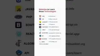 Website to learn coding languages || 