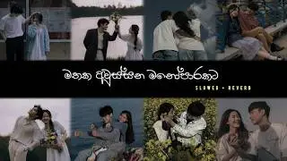 මතක අවුස්සන මනෝපාරකට ❤️‍🩹🫀| Slowed + Reverb Sinhala Song Collection