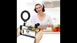 4 in 1 Vlogging Smartphone Kit Ring LED