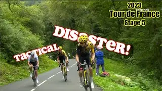 Jonas Vingegaard Goes ATTACK MODE | TdF Stage 5 '23