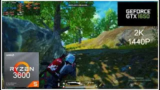 PUBG Mobile 2k 1440p | HDR + Extreme | Ryzen 5 3600 + Gtx 1650 | Season 14