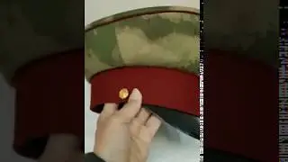 Фуражка республики Корея, расцветка мох