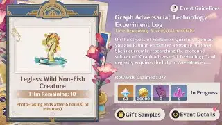 [Genshin Impact] Graph Adversarial Technology Experiment Log • Legless Wild Non-Fish Creature