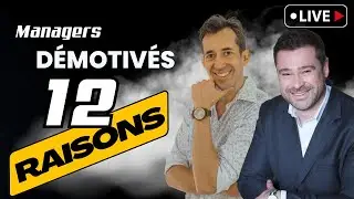 Les 12 causes de la DÉMOTIVATION des Managers