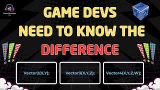 Unity Vectors EXPLAINED: When to Use Vector2, Vector3 & Vector4 