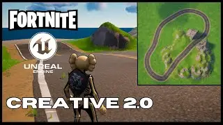 Creating Roads In UEFN Using Splines - Fortnite Creative 2.0
