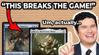 Marvin and Sakashima: How they ACTUALLY work... - MTG Rules - Duskmourn