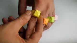 оригами перстень, как сделать оригами перстень из бумаги // origami ring