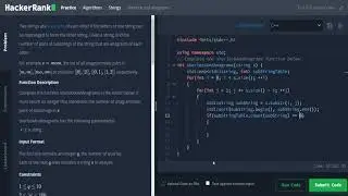 HackerRank Interview Prep Kit - Problem 12: Sherlock and Anagrams