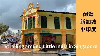闲逛新加坡小印度：探索文化与传统  Strolling around Little India in Singapore: Exploring Culture and Traditions